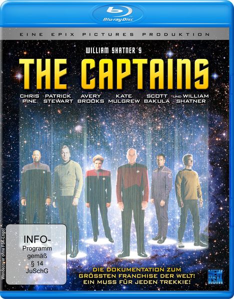 The Captains (Blu-ray), Blu-ray Disc