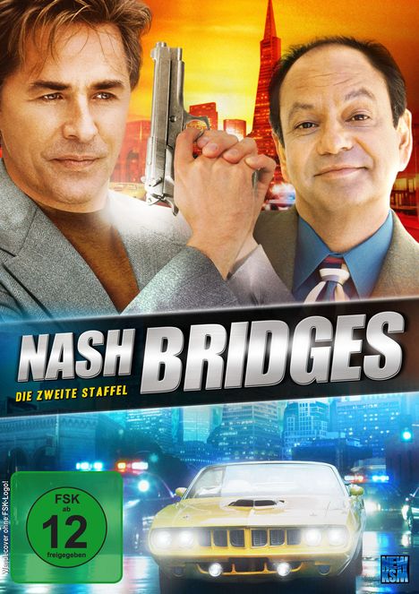 Nash Bridges Staffel 2, 6 DVDs