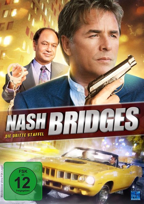 Nash Bridges Staffel 3, 6 DVDs