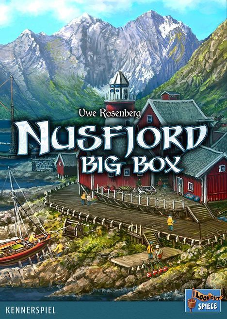 Tony Boydell Uwe Rosenberg (Besøkende deck): Nusfjord - Big Box, Spiele