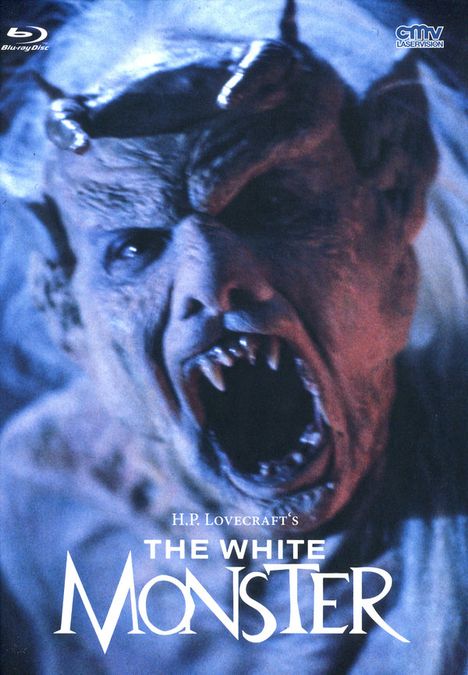 The White Monster (Blu-ray &amp; DVD im Mediabook), 1 Blu-ray Disc und 1 CD