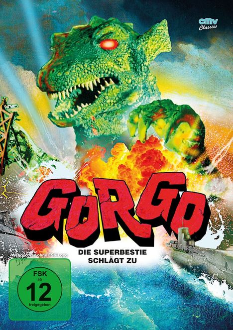 Gorgo, DVD