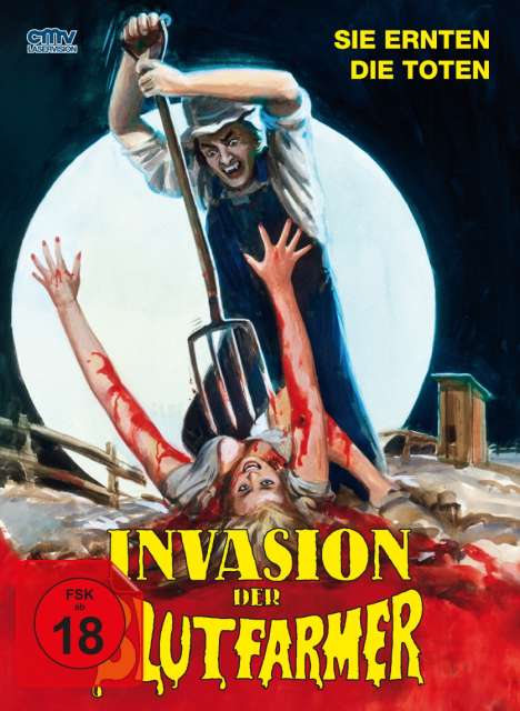 Invasion der Blutfarmer (Blu-ray &amp; DVD im Mediabook), 1 Blu-ray Disc und 1 DVD