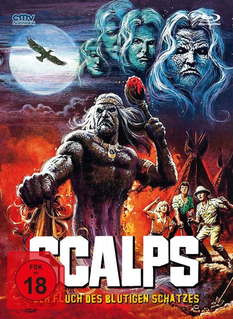 Scalps (Blu-ray &amp; DVD im Mediabook), 1 Blu-ray Disc und 1 DVD