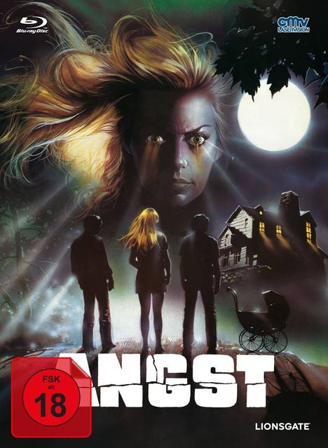 Angst (1981) (Blu-ray &amp; DVD im Mediabook), 1 Blu-ray Disc und 1 DVD