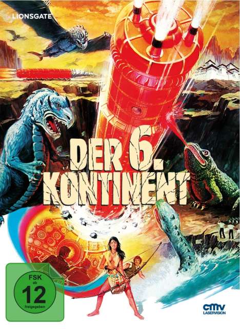 Der 6. Kontinent (Blu-ray &amp; DVD im Mediabook), 1 Blu-ray Disc und 1 DVD