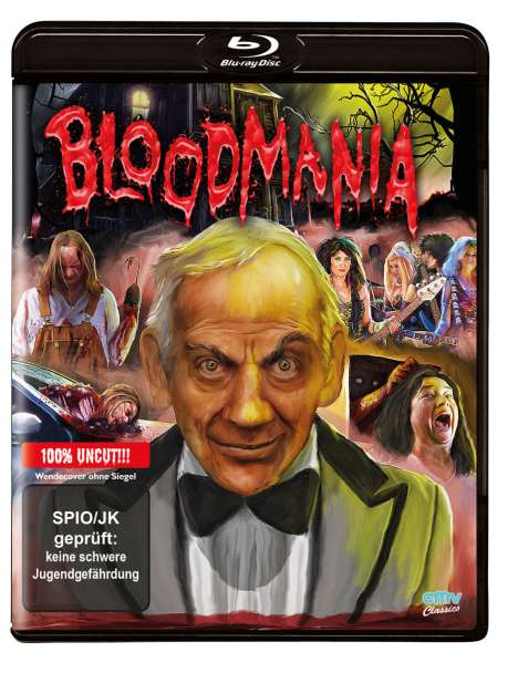 BloodMania (2017) (Blu-ray), Blu-ray Disc
