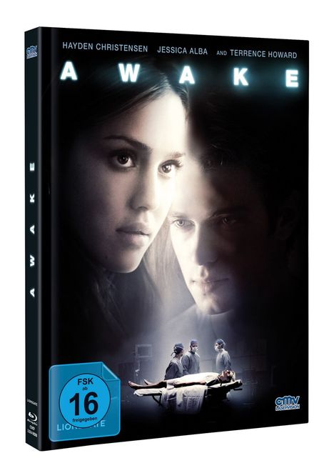 Awake (2007) (Blu-ray &amp; DVD im Mediabook), 1 Blu-ray Disc und 1 DVD