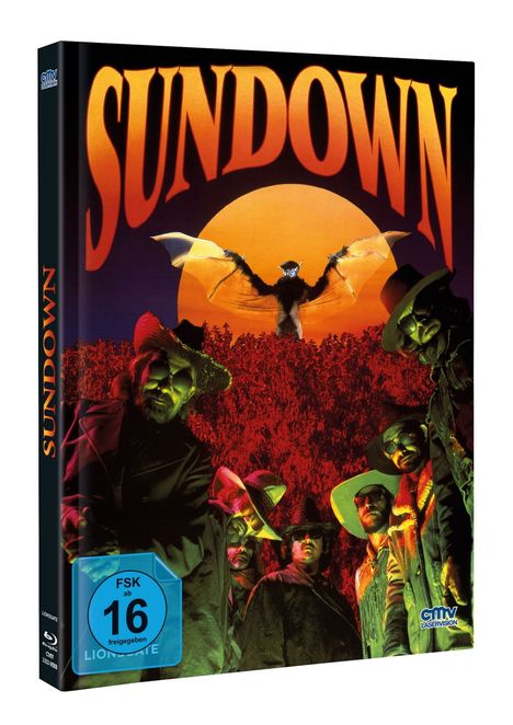 Sundown - Der Rückzug der Vampire (Blu-ray &amp; DVD im Mediabook), 1 Blu-ray Disc und 1 DVD