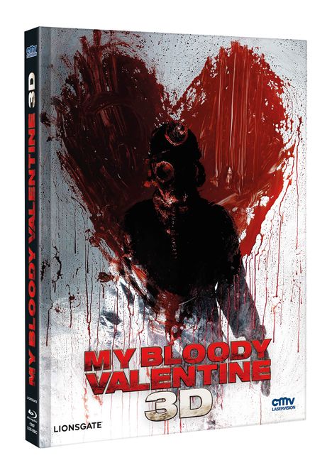 My Bloody Valentine (3D Blu-ray &amp; DVD im Mediabook), 1 Blu-ray Disc und 1 DVD