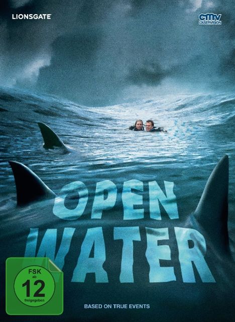 Open Water (Blu-ray & DVD im Mediabook), 1 Blu-ray Disc und 1 DVD