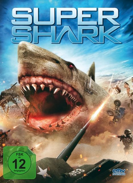 Supershark (Blu-ray & DVD im Mediabook), 1 Blu-ray Disc und 1 DVD