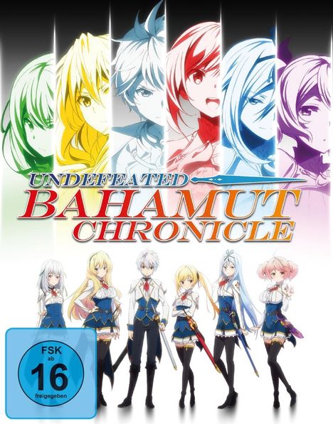 Undefeated Bahamut Chronicle (Gesamtausgabe) (Blu-ray), 4 Blu-ray Discs