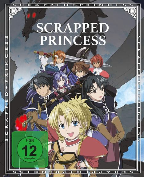 Scrapped Princess (Gesamtausgabe) (Blu-ray), 4 Blu-ray Discs