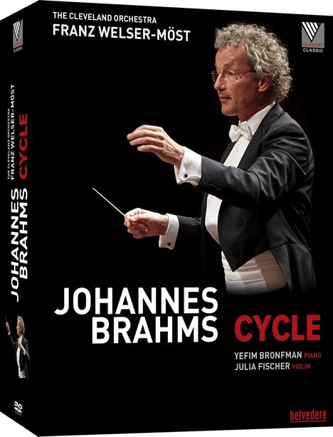 Johannes Brahms (1833-1897): Johannes Brahms-Cycle, 3 DVDs