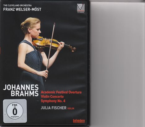Johannes Brahms (1833-1897): Violinkonzert op.77, DVD
