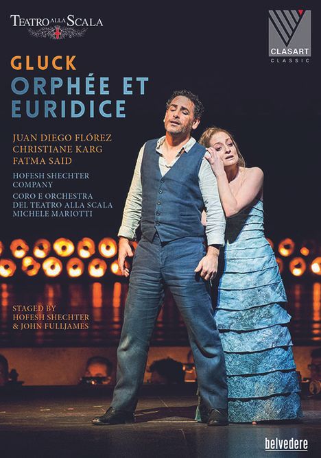 Christoph Willibald Gluck (1714-1787): Orpheus &amp; Eurydike (Pariser Version "Orphee et Eurydice"), DVD