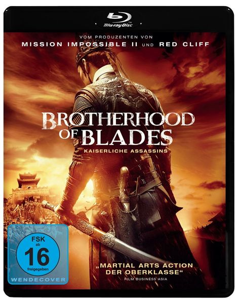 Brotherhood of Blades (Blu-ray), Blu-ray Disc