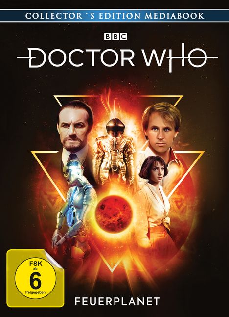Doctor Who - Fünfter Doktor: Feuerplanet (Mediabook), 2 DVDs