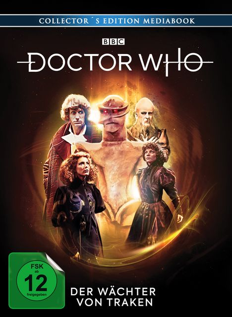 Doctor Who - Vierter Doktor: Der Wächter von Traken (Blu-ray &amp; DVD im Mediabook), 1 Blu-ray Disc und 2 DVDs