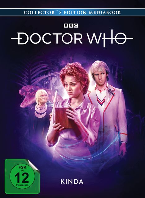 Doctor Who - Fünfter Doktor: Kinda (Blu-ray &amp; DVD im Mediabook), 1 Blu-ray Disc und 2 DVDs
