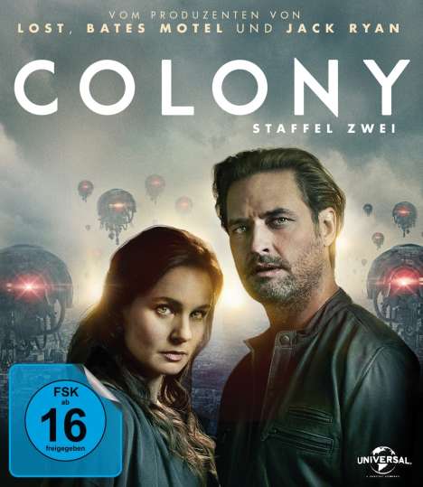 Colony Staffel 2 (Blu-ray), 3 Blu-ray Discs