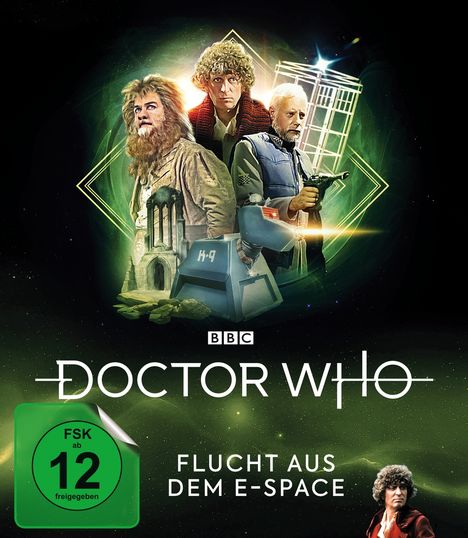 Doctor Who - Vierter Doktor: Flucht aus dem E-Space (Blu-ray), 2 Blu-ray Discs