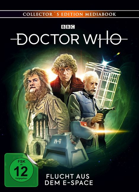 Doctor Who - Vierter Doktor: Flucht aus dem E-Space (Blu-ray &amp; DVD im Mediabook), 2 Blu-ray Discs und 1 DVD