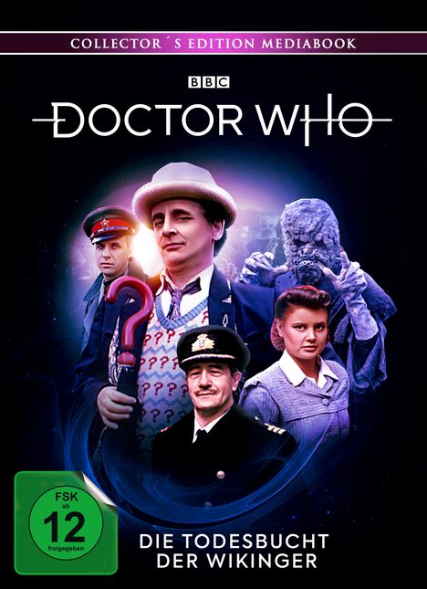 Doctor Who - Siebter Doktor: Die Todesbucht der Wikinger (Blu-ray im Mediabook), 2 Blu-ray Discs