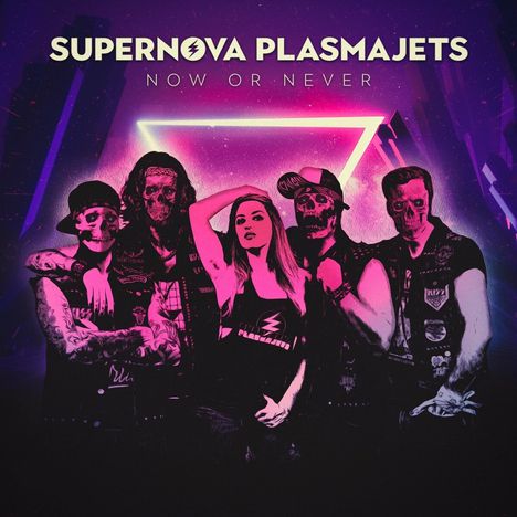 Supernova Plasmajets: Now Or Never (Limited Edition) (Transparent Blue Vinyl), LP