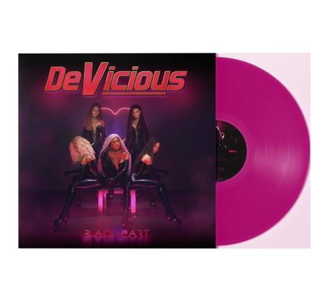 DeVicious: Black Heart (180g) (Limited Edition) (Pink Vinyl), LP