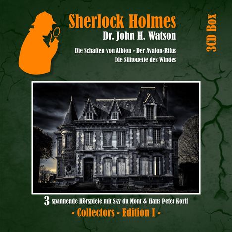 Sherlock Holmes 3-CD Box Edition 1 (Folge 1-3), 3 CDs