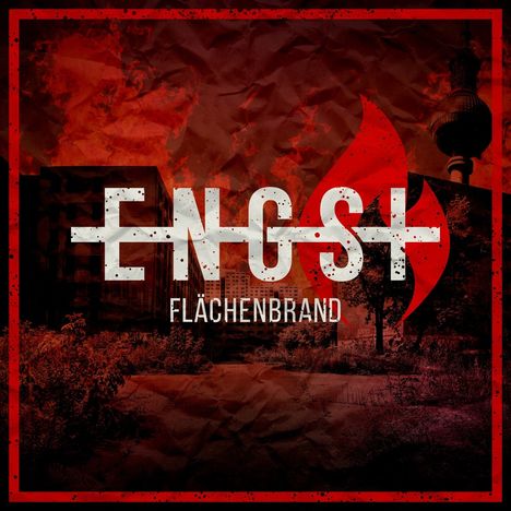 Engst: Flächenbrand (180g) (Limited-Edition) (Colored Vinyl), LP