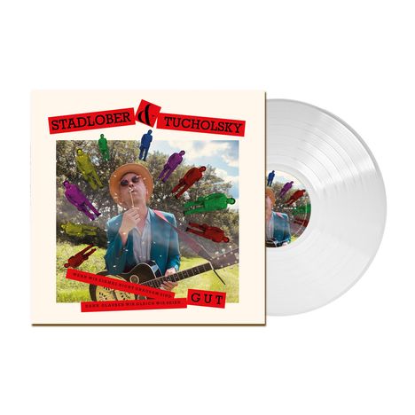 Robert Stadlober: Wenn wir einmal nicht grausam sind, dann glauben wir gleich, wir seien gut (Limited Edition) (Clear Vinyl) (handsigniert, exklusiv für jpc!), LP