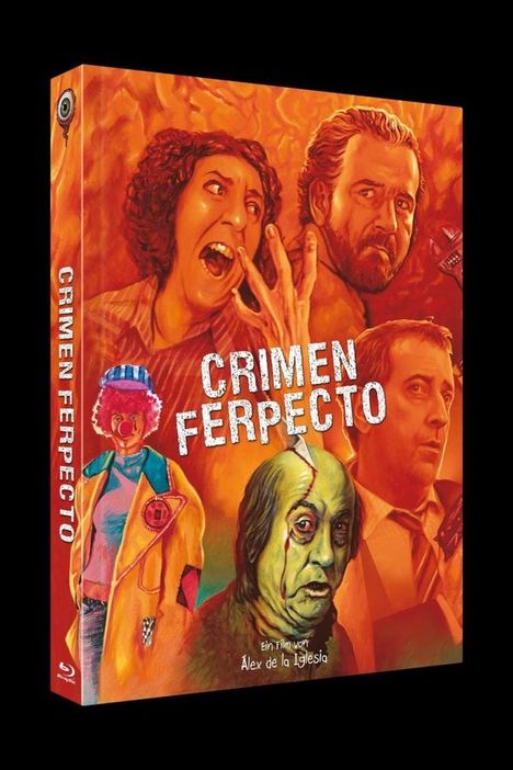 Crimen ferpecto (Blu-ray &amp; Soundtrack CD im Mediabook), 1 Blu-ray Disc und 1 CD