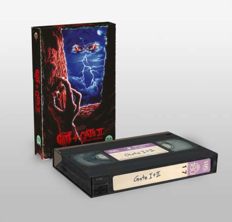 The Gate 1+2 (VHS-Retro-Edition) (Blu-ray), 2 Blu-ray Discs