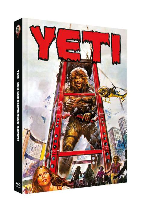 Yeti - Der Schneemensch kommt (Blu-ray &amp; DVD im Mediabook), 1 Blu-ray Disc und 1 DVD