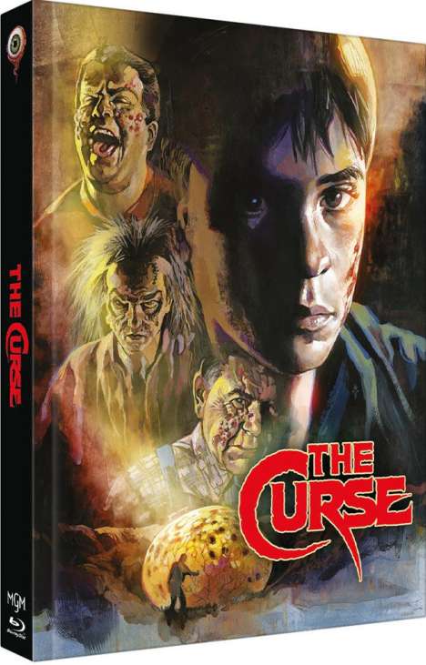 The Curse (Blu-ray &amp; DVD im Mediabook), 1 Blu-ray Disc und 1 DVD