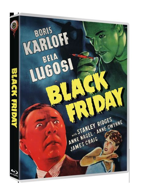 Black Friday (1940) (Blu-ray &amp; DVD), Blu-ray Disc