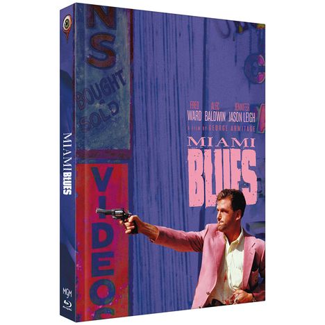 Miami Blues (Blu-ray &amp; DVD im Mediabook), 1 Blu-ray Disc und 1 DVD