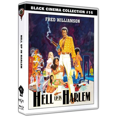 Hell Up in Harlem (Black Cinema Collection) (Blu-ray &amp; DVD), 1 Blu-ray Disc und 1 DVD