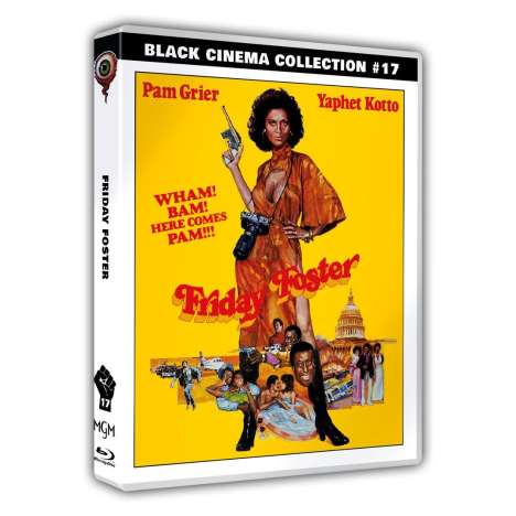 Friday Foster (Black Cinema Collection) (Blu-ray &amp; DVD), 1 Blu-ray Disc und 1 DVD