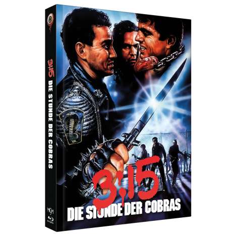 3:15 - Die Stunde der Cobras (Blu-ray &amp; DVD im Mediabook), 1 Blu-ray Disc und 1 DVD