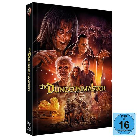 The Dungeonmaster (Blu-ray &amp; DVD im Mediabook), 1 Blu-ray Disc und 1 DVD