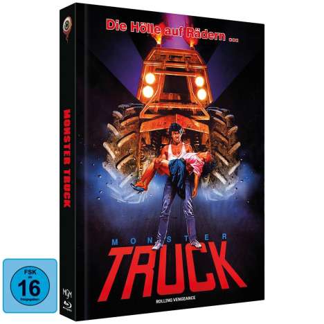 Monster Truck (1987) (Blu-ray &amp; DVD im Mediabook), 1 Blu-ray Disc und 1 DVD