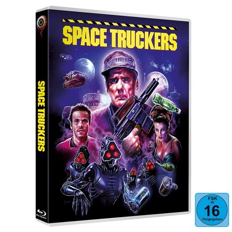 Space Truckers (Blu-ray &amp; DVD), 1 Blu-ray Disc und 1 DVD