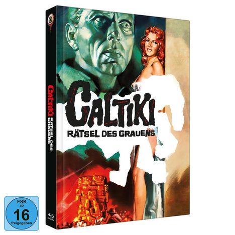 Caltiki - Rätsel des Grauens (Blu-ray &amp; DVD im Mediabook), 1 Blu-ray Disc und 1 DVD