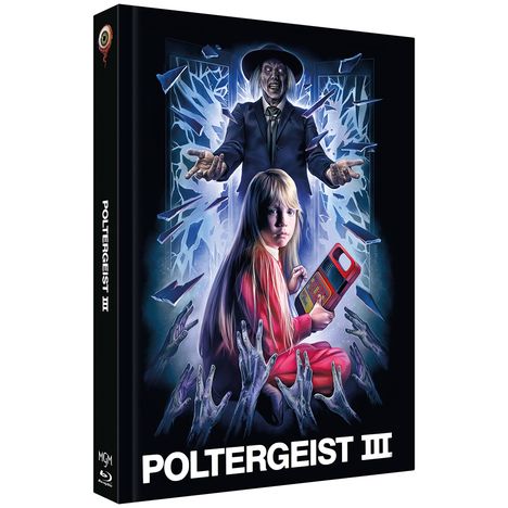 Poltergeist 3 - Die dunkle Seite des Bösen (Blu-ray &amp; DVD im Mediabook), 1 Blu-ray Disc und 1 DVD