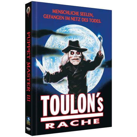 Puppet Master 3 - Toulon's Rache (Ultra HD Blu-ray &amp; Blu-ray im Mediabook), 1 Ultra HD Blu-ray und 1 Blu-ray Disc