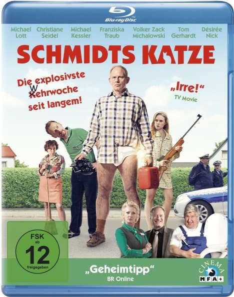 Schmidts Katze (Blu-ray), Blu-ray Disc